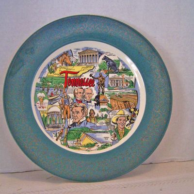 Souvenir Plate from Tennessee
