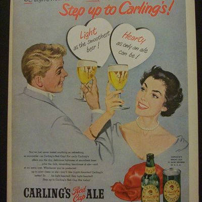 1952  Carling's  Red  Cap  Ale