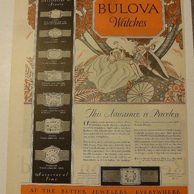 1928 Bulova Watches With Rona & More