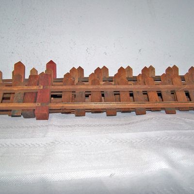 Wooden Christmas Fence