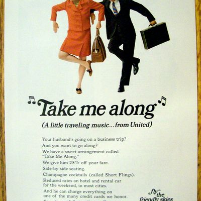 Vintage Ad: 1968 United Air Lines Traveling Music