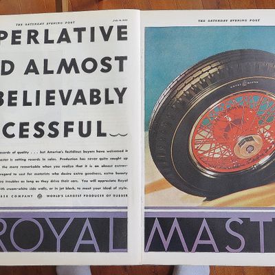 1930 Royal Master With Tire