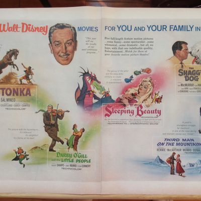 1958 Walt Disney's Five Movies with Tonka, Darby O'Gill