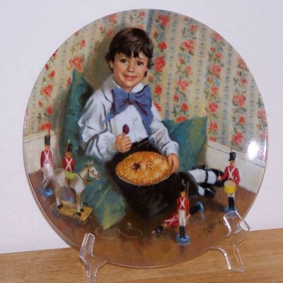 Little Jack Horner, Collector Plate