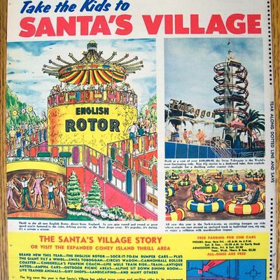 Vintage Ad: 1971 Santa's Village Amusement Park