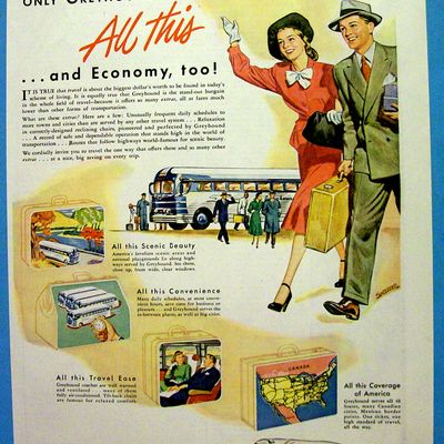 Vintage Ad: 1947 Greyhound