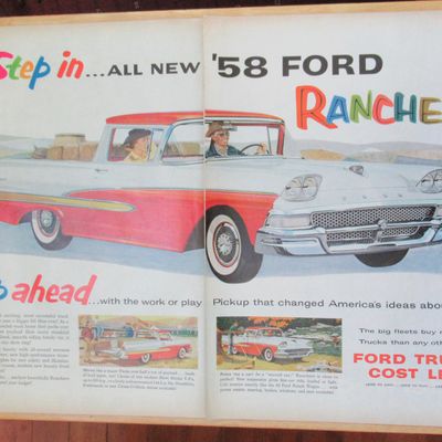 1957 Ford Trucks with The '58 Ford Ranchero