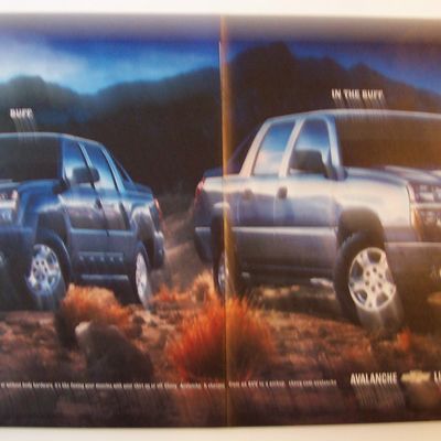 Vintage Ad: 2003  Chevrolet  Avalanche