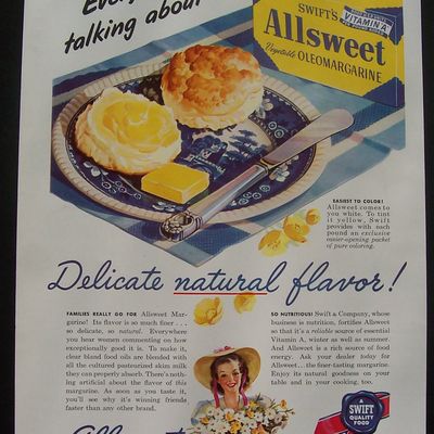 1945  Allsweet  Margarine