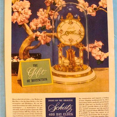 1952 Schatz Clocks With 400 Day Clock