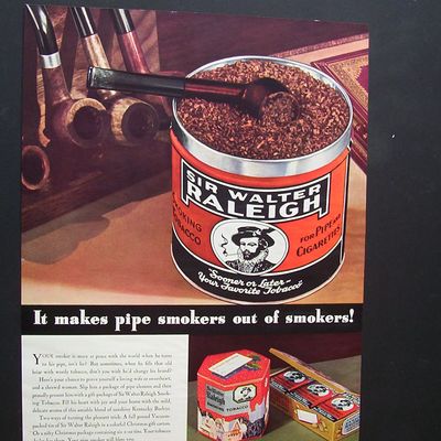 1934  Sir  Walter Raleigh Tobacco
