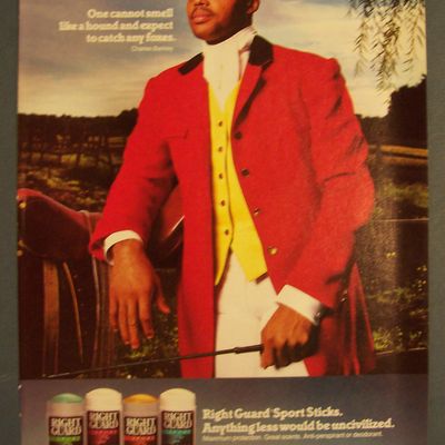 1991 Right Guard Deodorant w/Charles Barkley