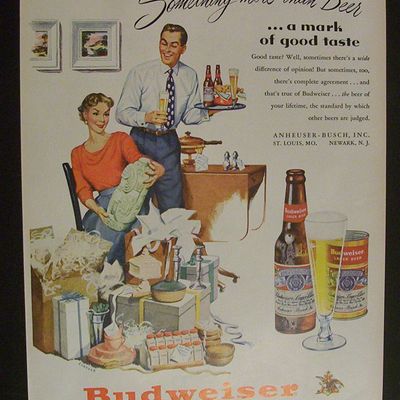 1951  Budweiser  Beer