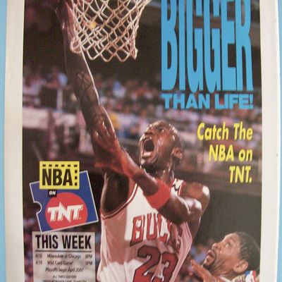 1991 NBA On TNT with Basketball's Great Michael Jordan