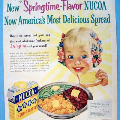 Vintage Ad: 1951 Nucoa Margarine