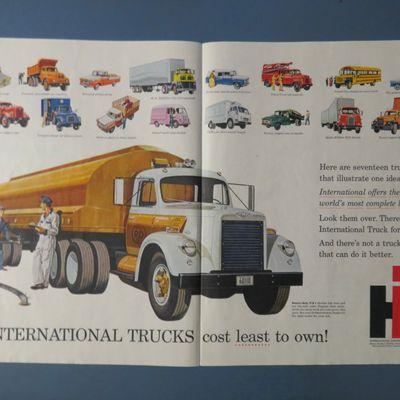 1958 International Trucks with Cost Least To Own