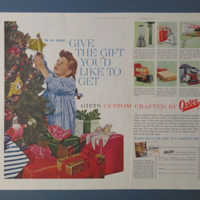 1958 Oster with Gifts Custom Crafted