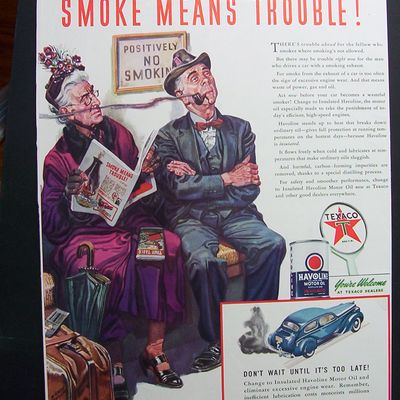 Vintage Ad: 1941 Texaco Havoline Motor Oil