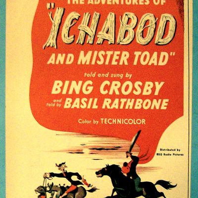1949 Walt Disney Ichabod & Mister Toad with Crosby