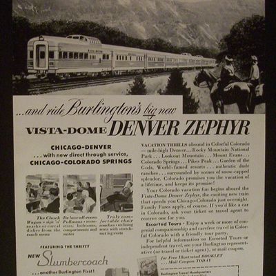 1957  Burlington  Route