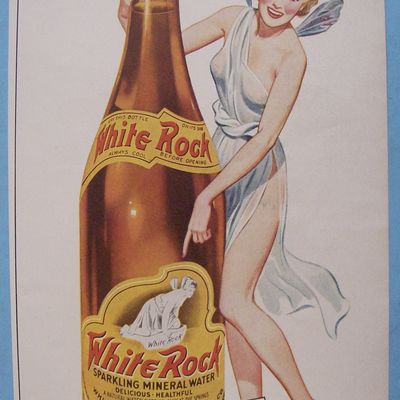 Vintage Ad: 1942 White Rock Mineral Water