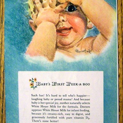 Vintage Ad: 1947 White House Evaporated Milk