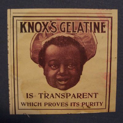 1901 Knox's Gelatine Ad with Proves Its Purity