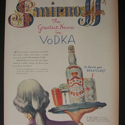 1952  Smirnoff  Vodka