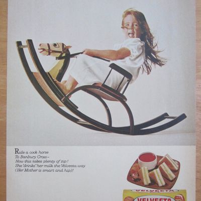 1966 Velveeta Cheese with Ride a Cock Horse