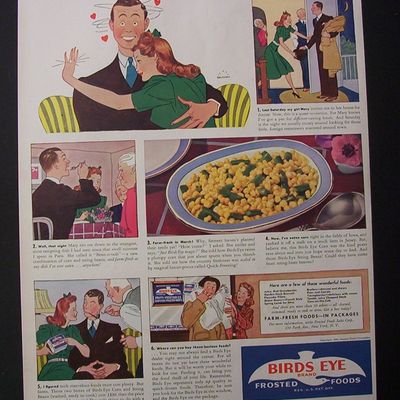 1940  Birds  Eye  Frosted  Foods