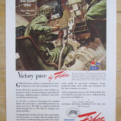 1944 Body By Fisher By Dean Cornwell