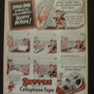 1951  Scotch  Cellophane  Tape