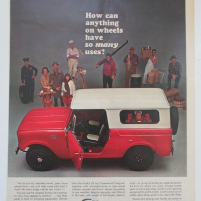 1963 International Scout with the Compact Scout