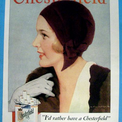 Vintage Ad: 1931 Chestefield Cigarettes
