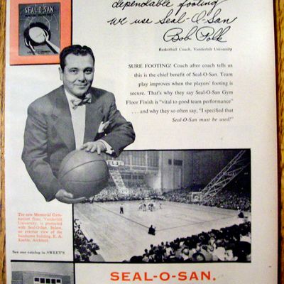 Vintage Ad: 1955 Seal-O-San with Bob Polk