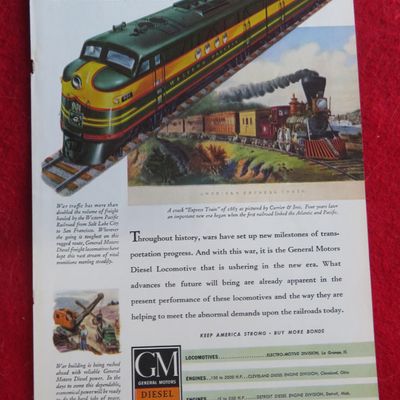 1944 General Motors Diesel Power with Railroading