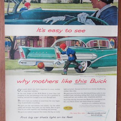 1958 Buick with Air Born B - 58 Buick