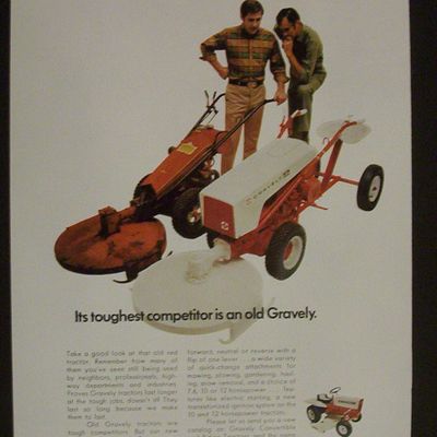 1970  Gravely   Convertible  Tractor