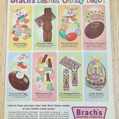 1961 Brach's Candy With Easter Candy