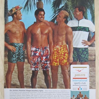 1966 Jantzen Hawaiian Tights with Gifford, Hull & More