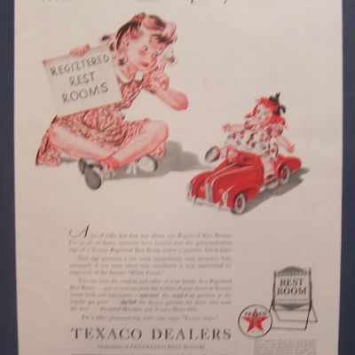 Vintage Ad: 1940 Texaco Dealers