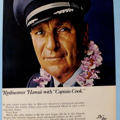 1967 United Airlines w/ Captain Cook
