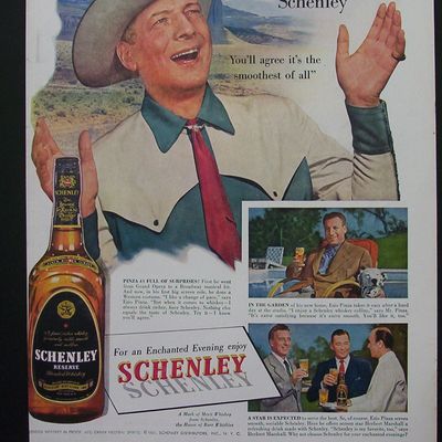 1951 Schenley Whiskey with Ezio Pinza