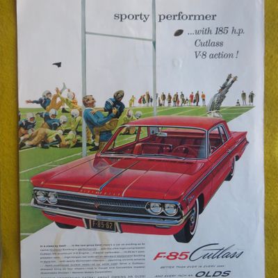 1962 Oldsmobile Automobile with F-85 Cutlass