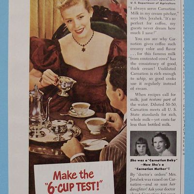1949 Carnation Milk with Milan Jerabek