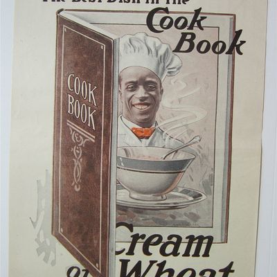1918 Cream Of Wheat Cereal with the Cream of Wheat Man