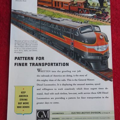 1944 General Motors Diesel Power with Transportation