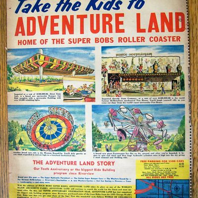 Vintage Ad: 1970 Adventure Land Amusement Park