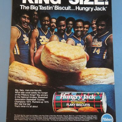 1975 Hungry Jack Biscuits with the Pillsbury Kings