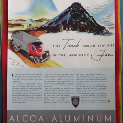 1934 Alcoa Aluminum with Trucks